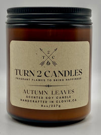 Thumbnail for Soy Wax Candle - Autumn Leaves - Premium Candle from Turn2Candles - Just $12! Shop now at Turn2Candles