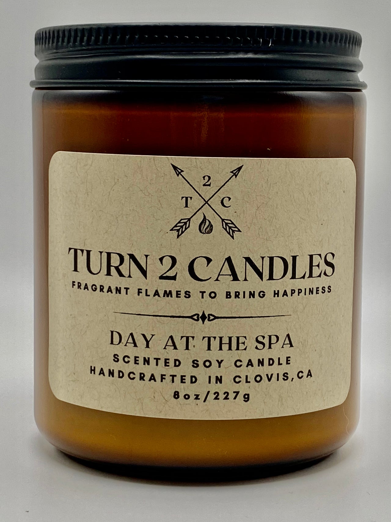 Soy Wax Candle - Day at the Spa - Premium Candle from Turn2Candles - Just $12! Shop now at Turn2Candles