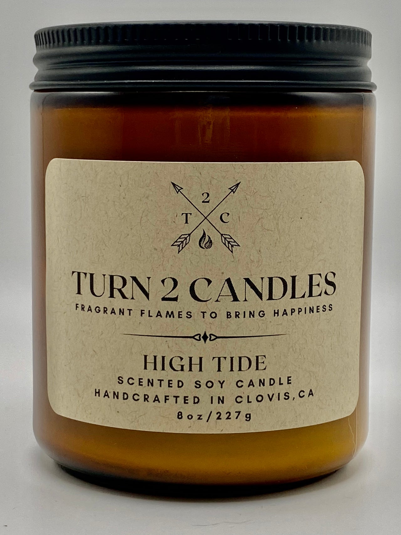 Soy Wax Candle - High Tide - Premium Candle from Turn2Candles - Just $12! Shop now at Turn2Candles