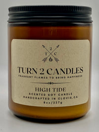 Thumbnail for Soy Wax Candle - High Tide - Premium Candle from Turn2Candles - Just $12! Shop now at Turn2Candles