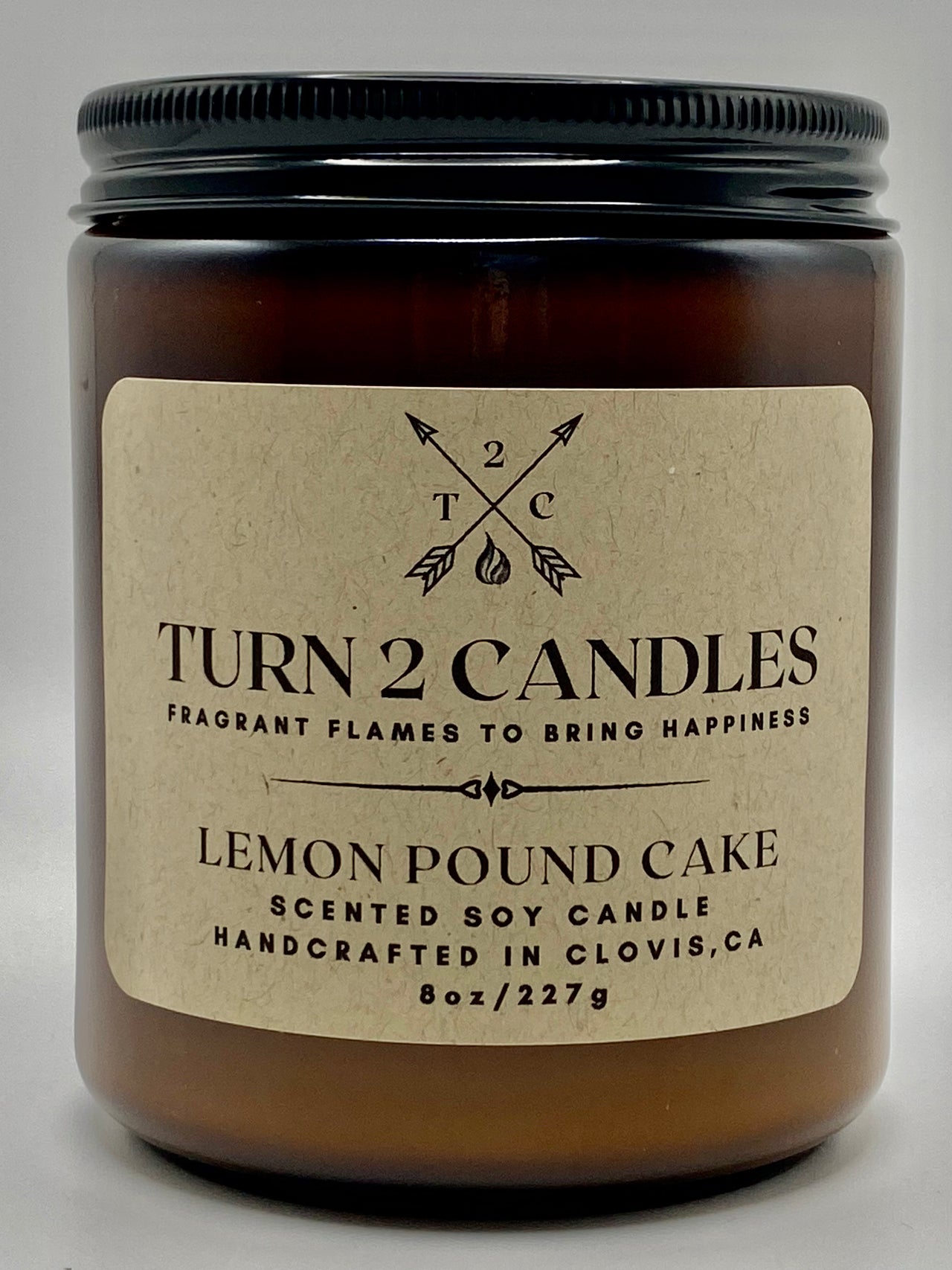 Soy Wax Candle - Lemon Pound Cake - Premium Candle from Turn2Candles - Just $12! Shop now at Turn2Candles