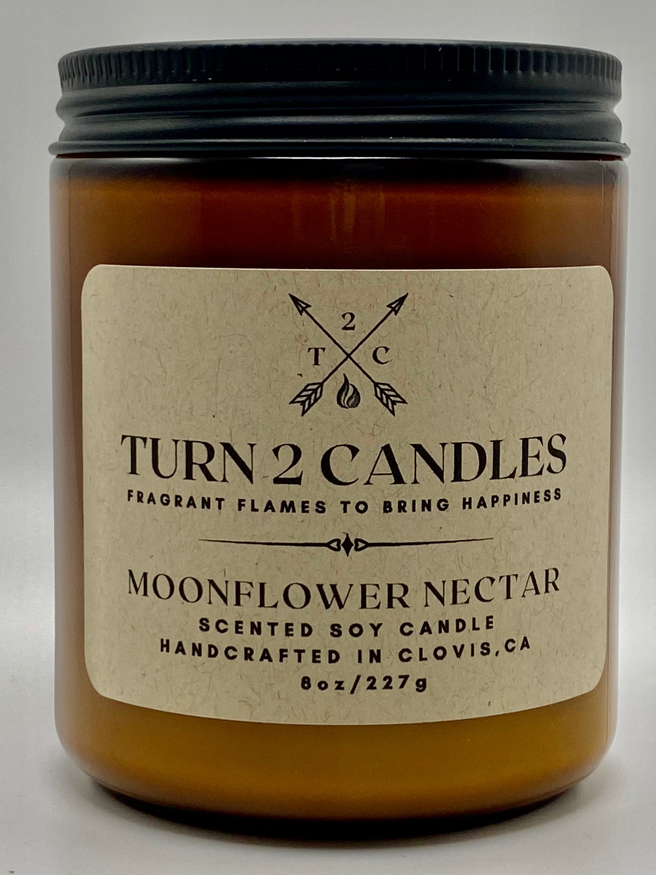 Soy Wax Candle - Moonflower Nectar - Premium Candle from Turn2Candles - Just $12! Shop now at Turn2Candles