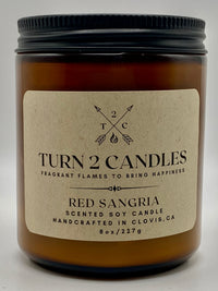 Thumbnail for Soy Wax Candle - Red Sangria - Premium Candle from Turn2Candles - Just $12! Shop now at Turn2Candles