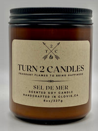 Thumbnail for Soy Wax Candle - Sel De Mer - Premium Candle from Turn2Candles - Just $12! Shop now at Turn2Candles