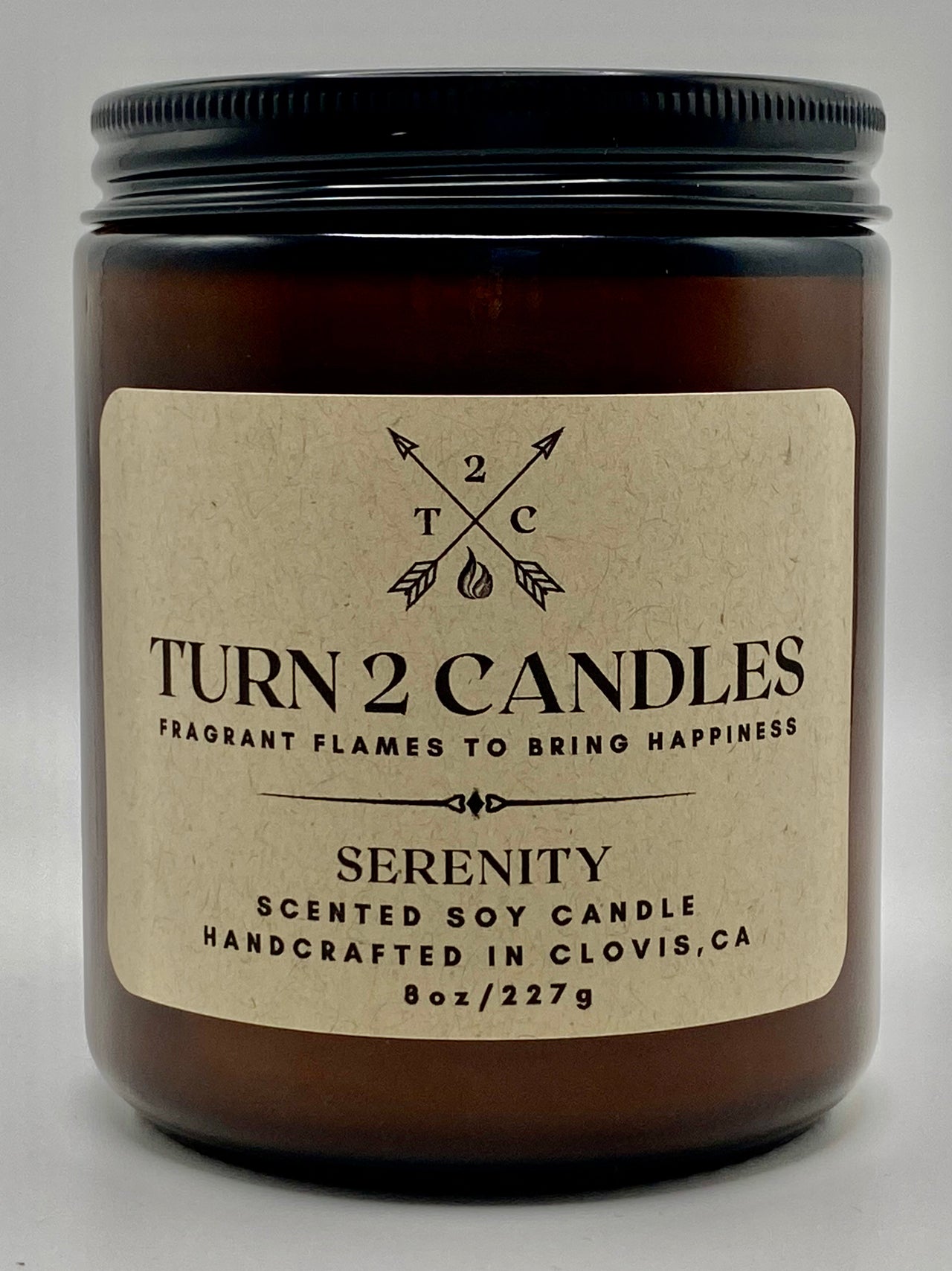 Soy Wax Candle - Serenity - Premium Candle from Turn2Candles - Just $12! Shop now at Turn2Candles