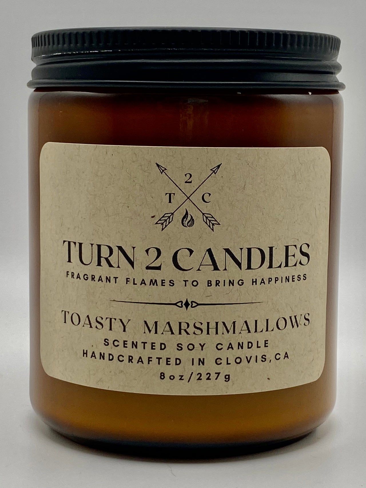 Soy Wax Candle - Toasty Marshmallows - Premium Candle from Turn2Candles - Just $12! Shop now at Turn2Candles