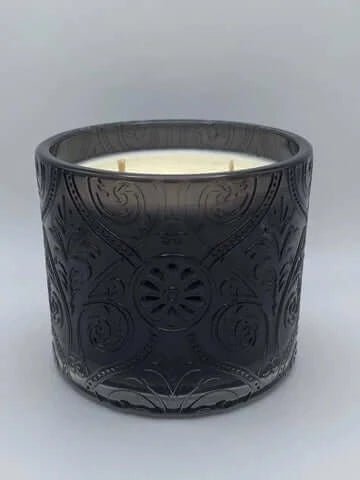 Black Marquis Jar Candle - Choose Your Fragrance - Premium Soy Wax Candle from Turn2Candles - Just $25! Shop now at Turn2Candles