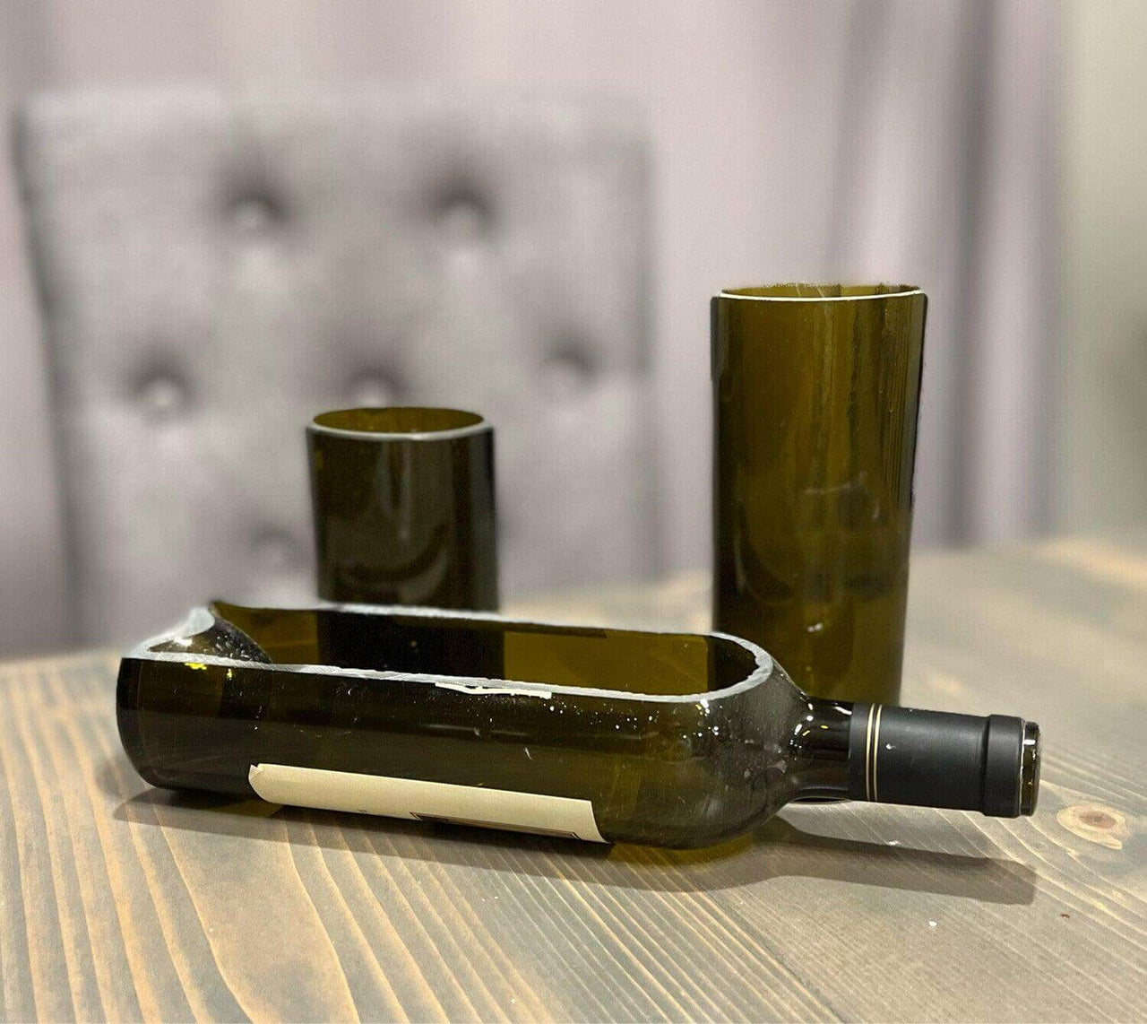 Craft/DIY Bottles - Premium Cut Wine Bottle from Turn2Candles - Just $7.50! Shop now at Turn2Candles