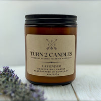 Thumbnail for Soy Wax Candle - Lavender - Premium Candle from Turn2Candles - Just $12! Shop now at Turn2Candles