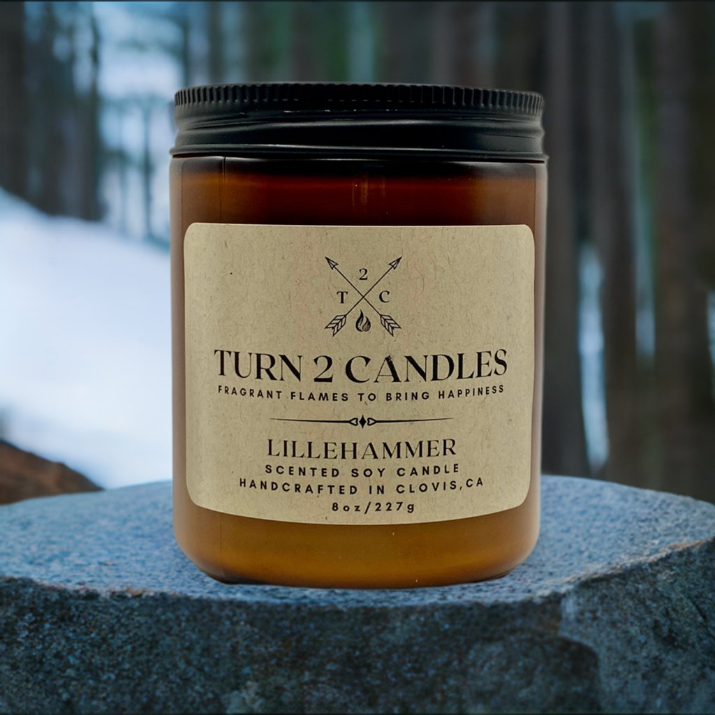 Soy Wax Candle - Lillehammer - Premium Candle from Turn2Candles - Just $12! Shop now at Turn2Candles