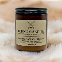 Thumbnail for Soy Wax Candle - Moroccan Cashmere - Premium Candle from Turn2Candles - Just $12! Shop now at Turn2Candles