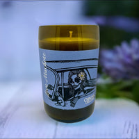 Thumbnail for Wine Bottle Candle - Lavender - Premium soy wax alcohol bottle candle from Turn2Candles - Just $22.50! Shop now at Turn2Candles